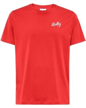 Bally Logo-Embroidered T-Shirt