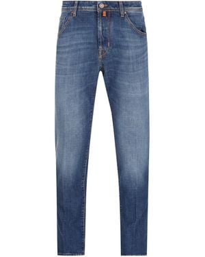 Jacob Cohen Belt-Loop Jeans - Blue