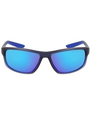 Nike Rabid 22 Rectangle Frame Sunglasses - Blue