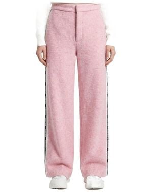 Marissa Chiara Logo Webbing Trousers - Pink