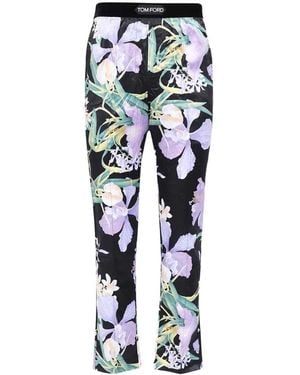 Tom Ford Logo Pyjamas - Blue