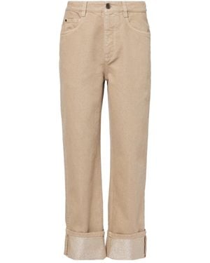 Brunello Cucinelli Multi-Pocket Jeans - Natural