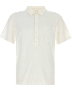 GIMAGUAS Classic Button Polo Shirt - White