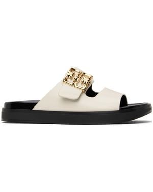 Givenchy 4G Buckled Sandals - White