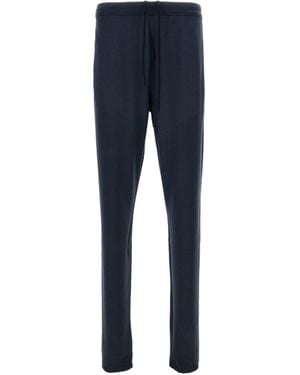 Rier Wool Joggers - Blue