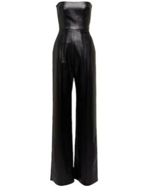 Alex Perry Strapless Jumpsuit - Black