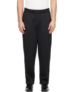 Entire studios Knit Joggers With An Elastic Waistband - Black