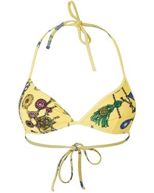 Versace Simple Swimsuit - Metallic