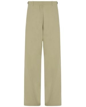 The Row Belt Loop Casual Trousers - Green