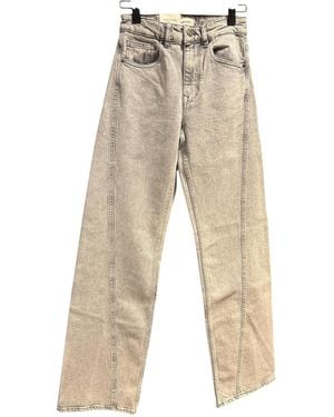 SELECTED Belt Loop Jeans - Natural
