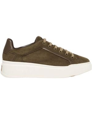 Max Mara Mxasupersuede Trainers - Brown
