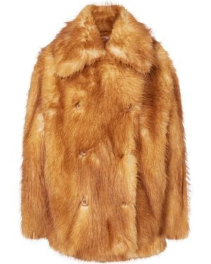 Dorothee Schumacher Lapel Long-Sleeved Cotton Coat - Brown