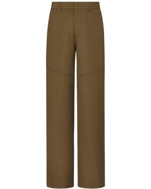 Dior Mountain Loose-Fit Pants - Green