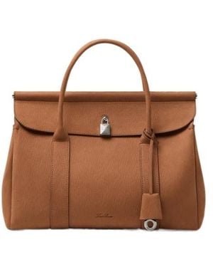 Loro Piana Loom L32 Tote - Brown