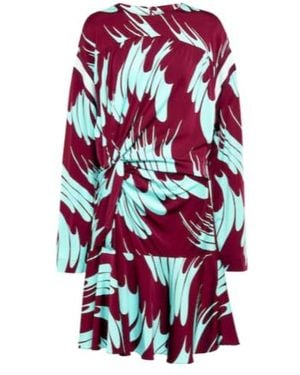 Stella McCartney Printed Minidress - Red