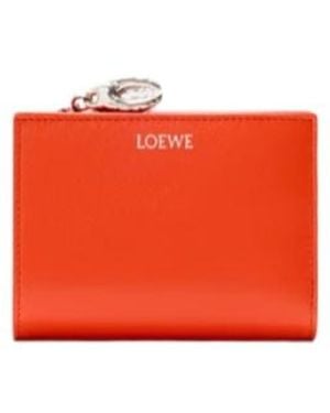 Loewe Claw-Shaped Small Wallet - Red