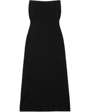 Nili Lotan Mozana Strapless Midi Dress - Black