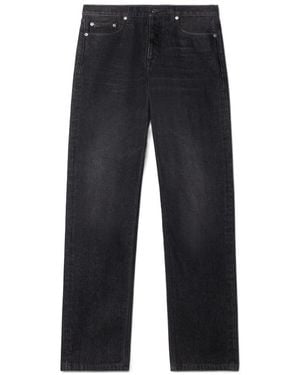 Off-White c/o Virgil Abloh Logo Plaque Skinny Jeans - Blue