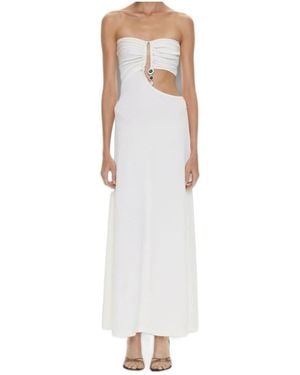 Christopher Esber Strapless Dress - White