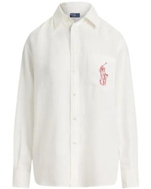 Polo Ralph Lauren Shirt With Logo - White