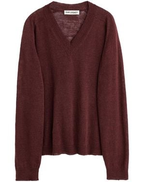 Our Legacy Long-Sleeve Knit Top - Brown