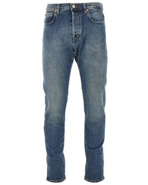 Incotex Jeans With Belt Loops - Blue