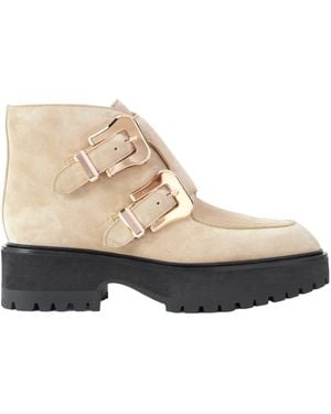 Gabriela Hearst Apollo Ankle Boots - Natural