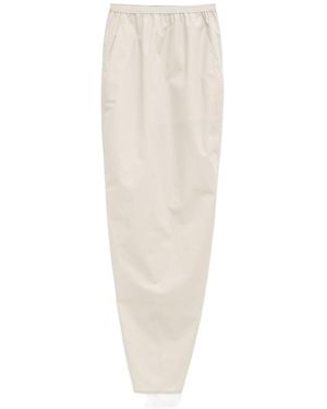 Rick Owens Slit Skirt - White