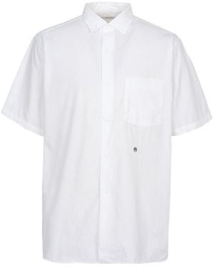 Nanamica Regular Collar Oversized Shirt - White