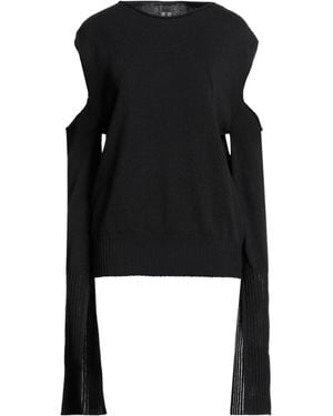 Rick Owens Lightweight Knit Sweaters - Black