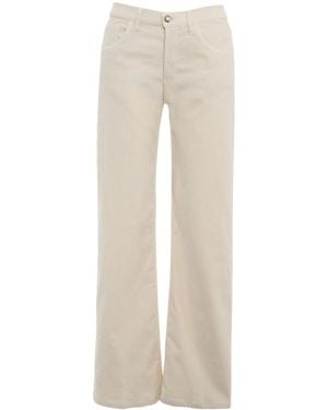 Dondup Jacklyn Logo Patch Jeans - Natural