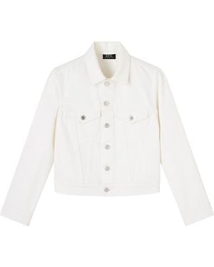 A.P.C. Dion Jacket - White