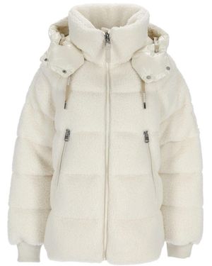Mackage Edana Teddy Bear Down Jacket - Natural