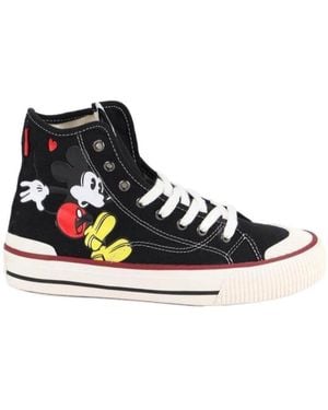 MOA X Disney Mickey Mouse Trainers - Black