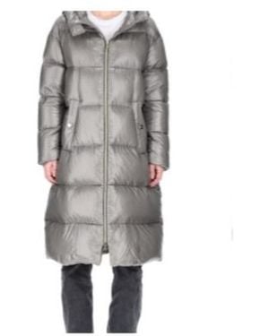 Herno Long-Sleeved Down Jacket - Grey