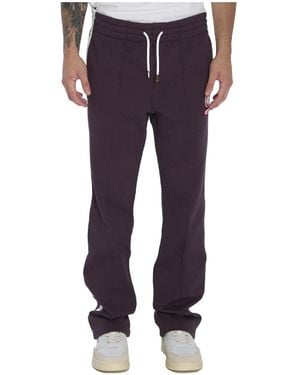 CASABLANCA Logo Patch Sweatpants - Purple