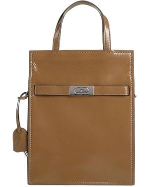 Tory Burch Plain Color Handbags - Brown