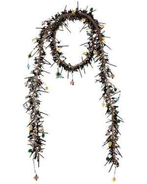 Dries Van Noten Tassel Necklace - White