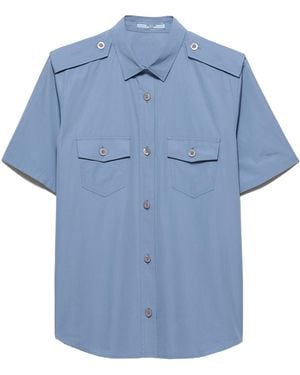 Prada Cotton Poplin Shirt - Blue