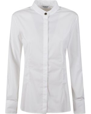 Dondup Long-Sleeved Shirt - White