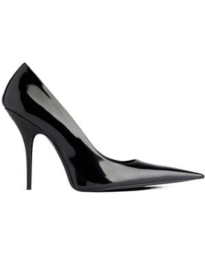 Balenciaga Pointed-Toe Court Shoes - Black