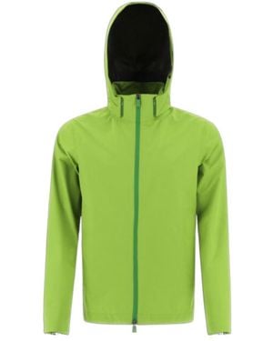 Herno Long Sleeved Hooded Jacket - Green