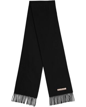 Acne Studios Fringed Scarf - Black