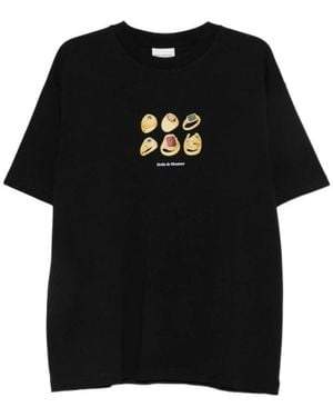 Drole de Monsieur Rings Graphic-Print T-Shirt - Black