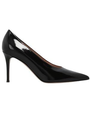 Gianvito Rossi Pointed-Toe High Heels - Black