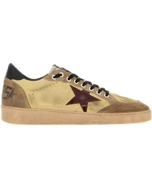 Golden Goose Lace-Up Sneakers - Brown