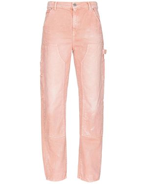 Pinko Worn Workwear Jeans - Pink