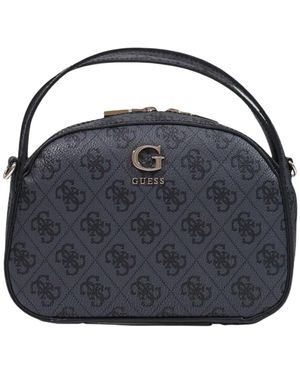 Guess Zippered Shoulder Bag - Blue