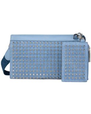 Christian Louboutin Studded Shoulder Bag - Blue