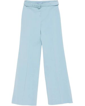 Ermanno Scervino Belted-Waist Pants - Blue